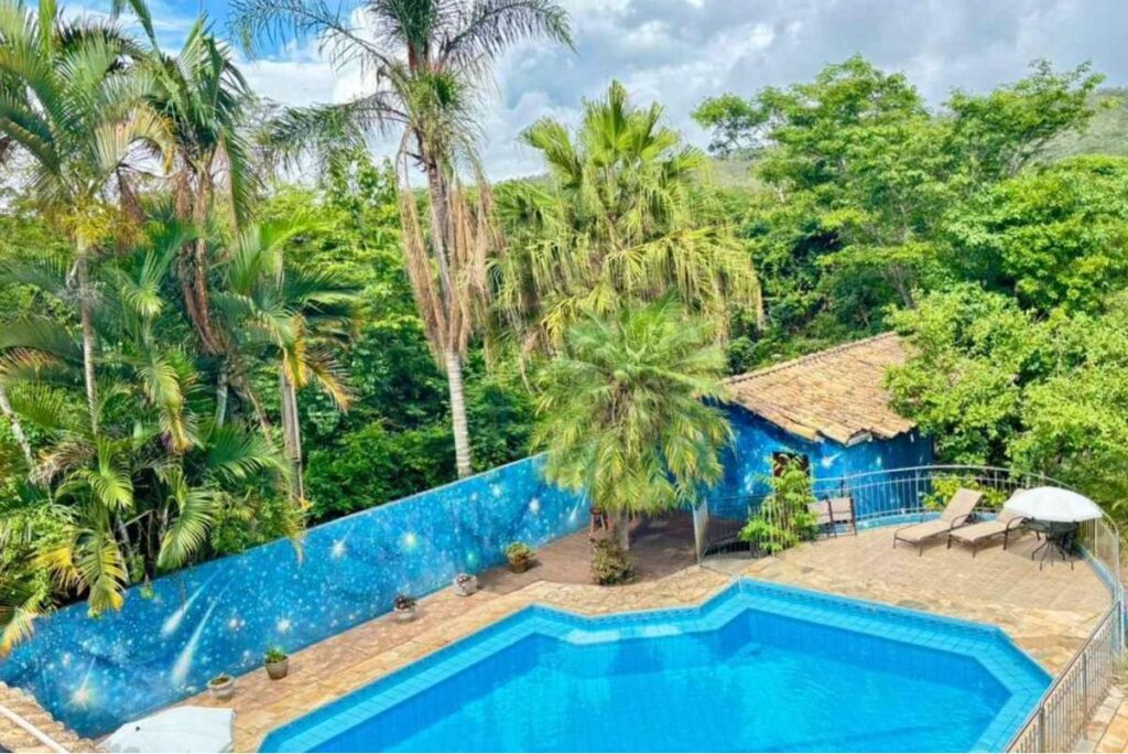 hotel com piscina na chapada dos veadeiros